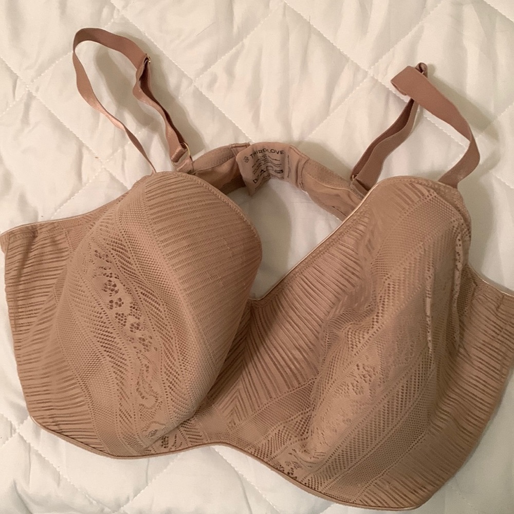 Thirdlove 44E everyday lace T-shirt bra.